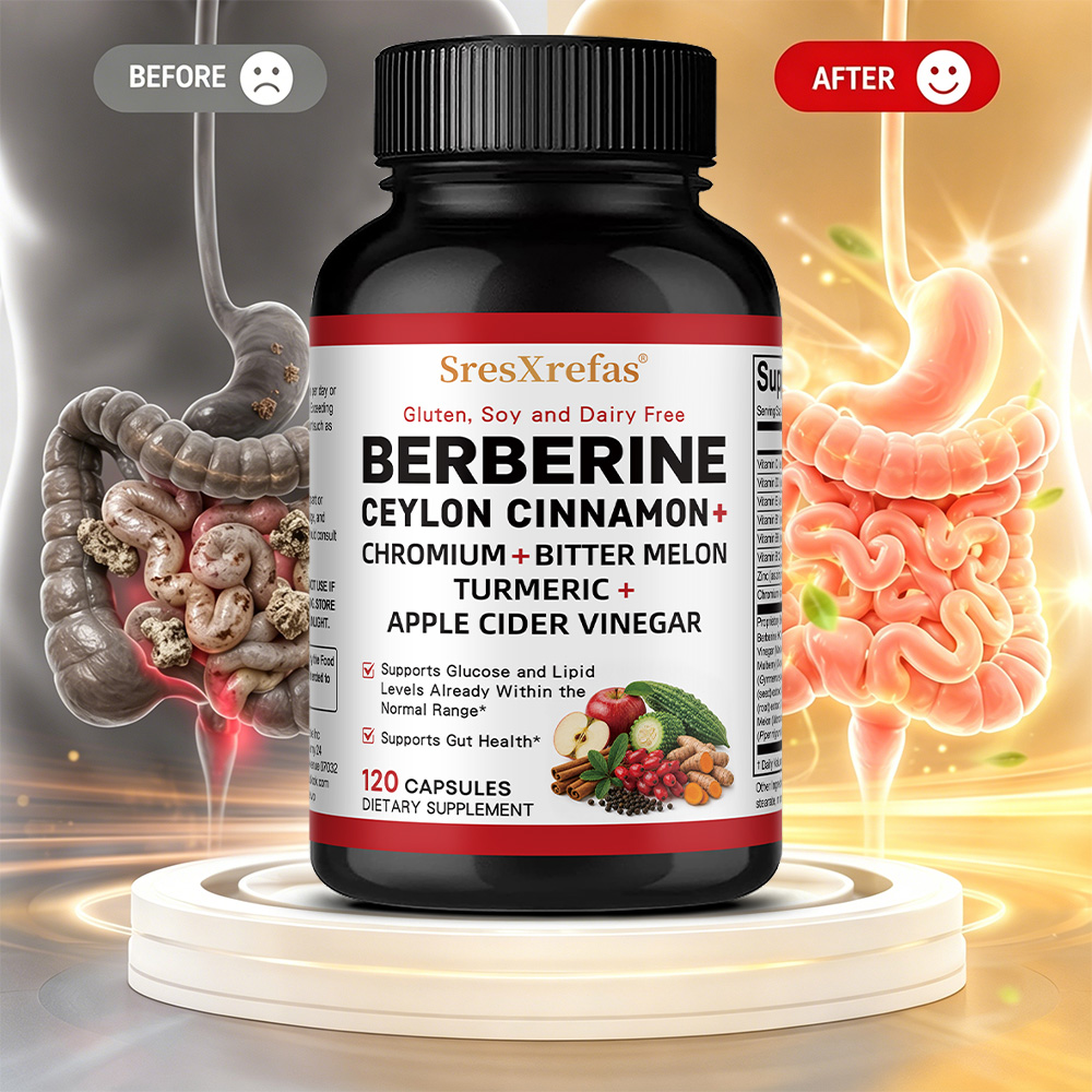 Berberine Hcl Capsule - Cápsulas de Complexo de Berberina HCL