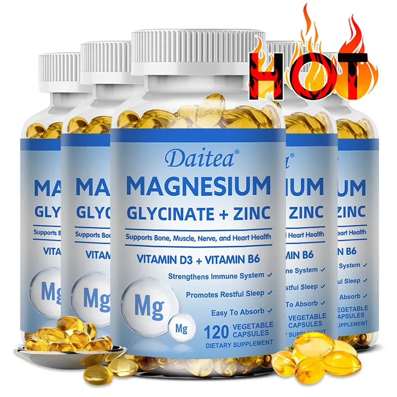 Nutrition Zinc - Zinco de magnésio e vitamina D3