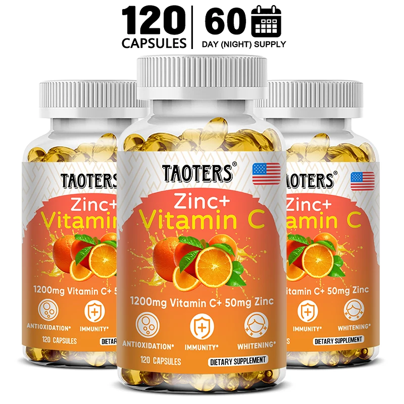 Nutrition Zinc - Taoters Suplemento de vitamina C +