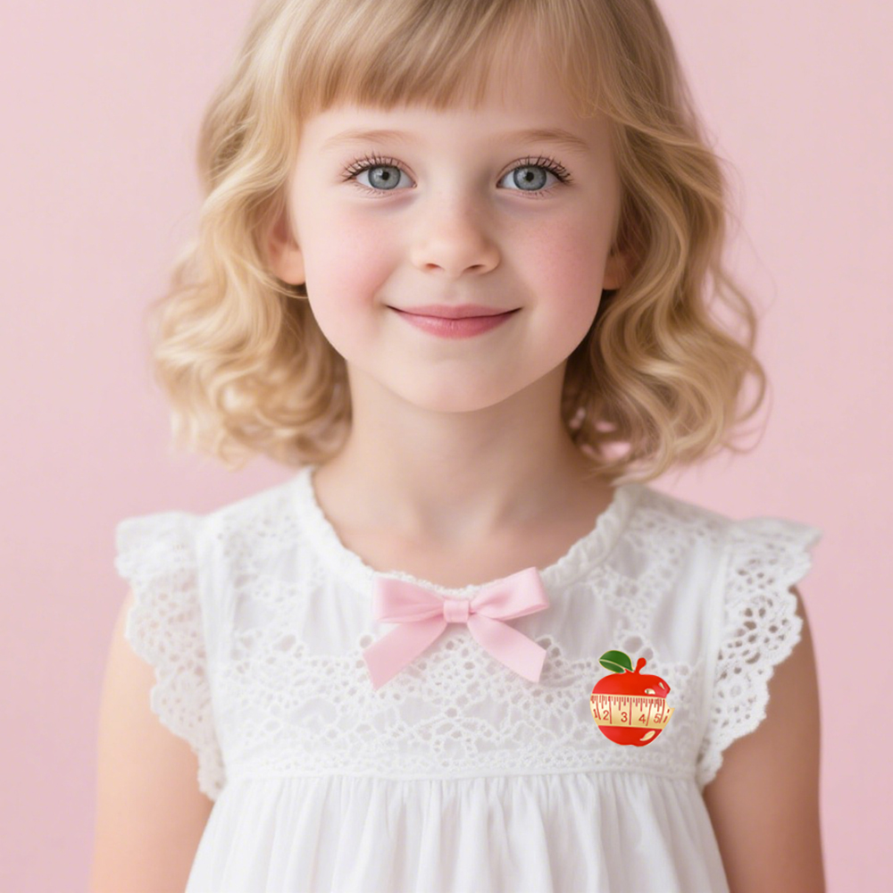 Nutrition Zinc - Nutrição maçã esmalte broche pino médico