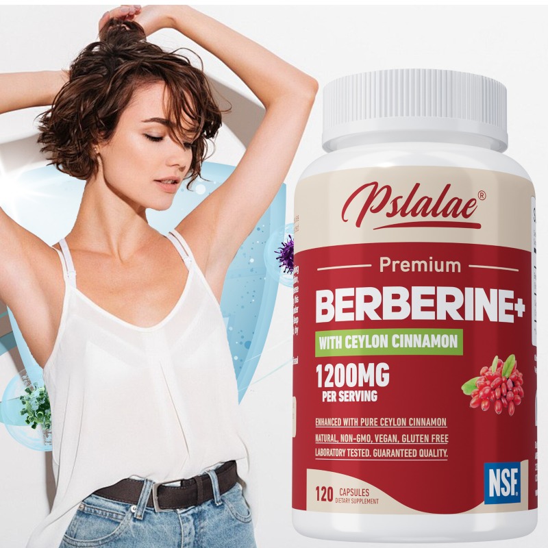Berberine Hcl Capsule - Berberina - Antioxidante, Suporta a Energia