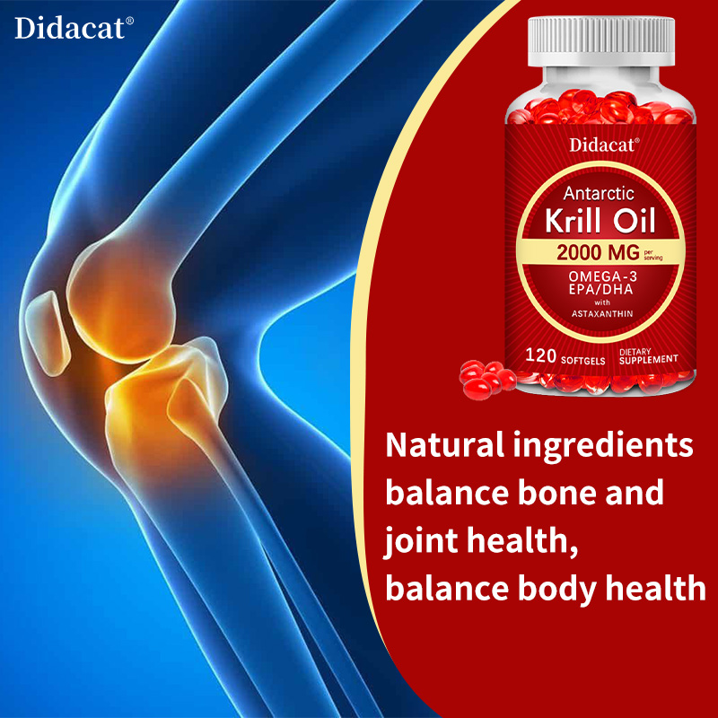 Óleo de Krill Antártico 2000mg - Krill Oil Supplement avaliação e preço
