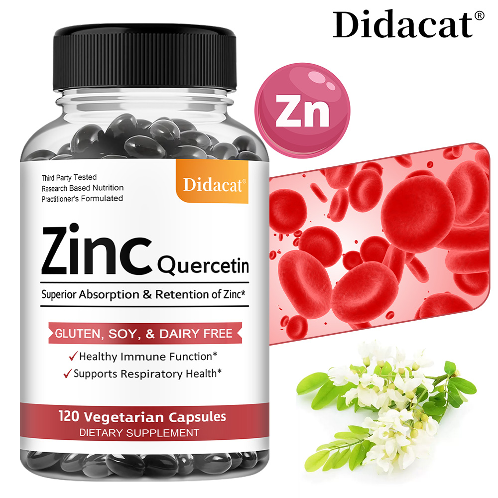 Cápsulas Vegetarianas de Querc - Nutrition Zinc avaliação e preço