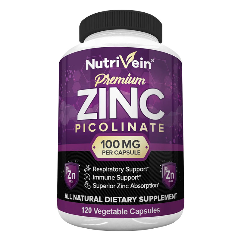 Picolinato de zinco premium 10 - Nutrition Zinc avaliação e preço