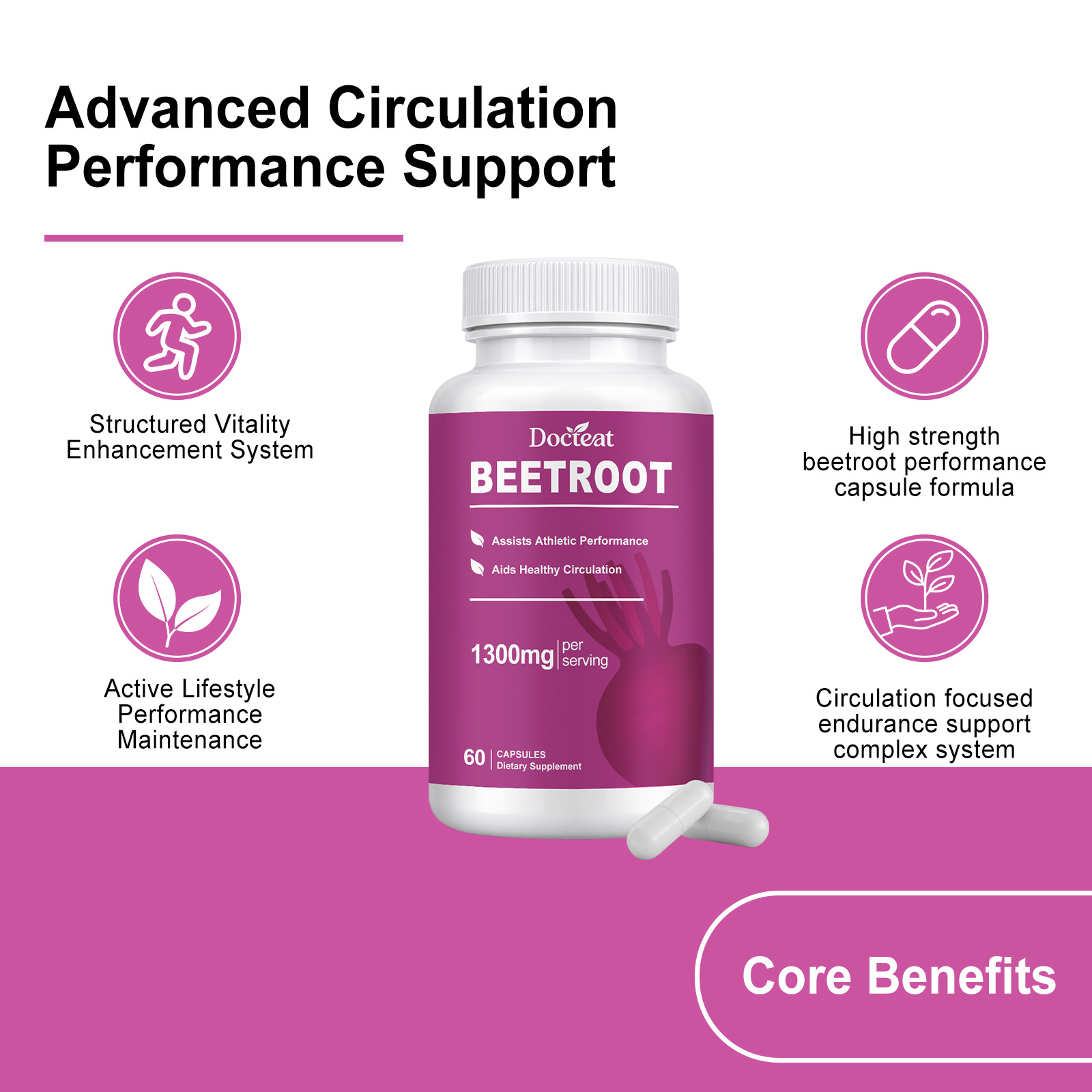 Cápsulas Orgânicas de Beterrab - Nutrition One Fitness avaliação e preço