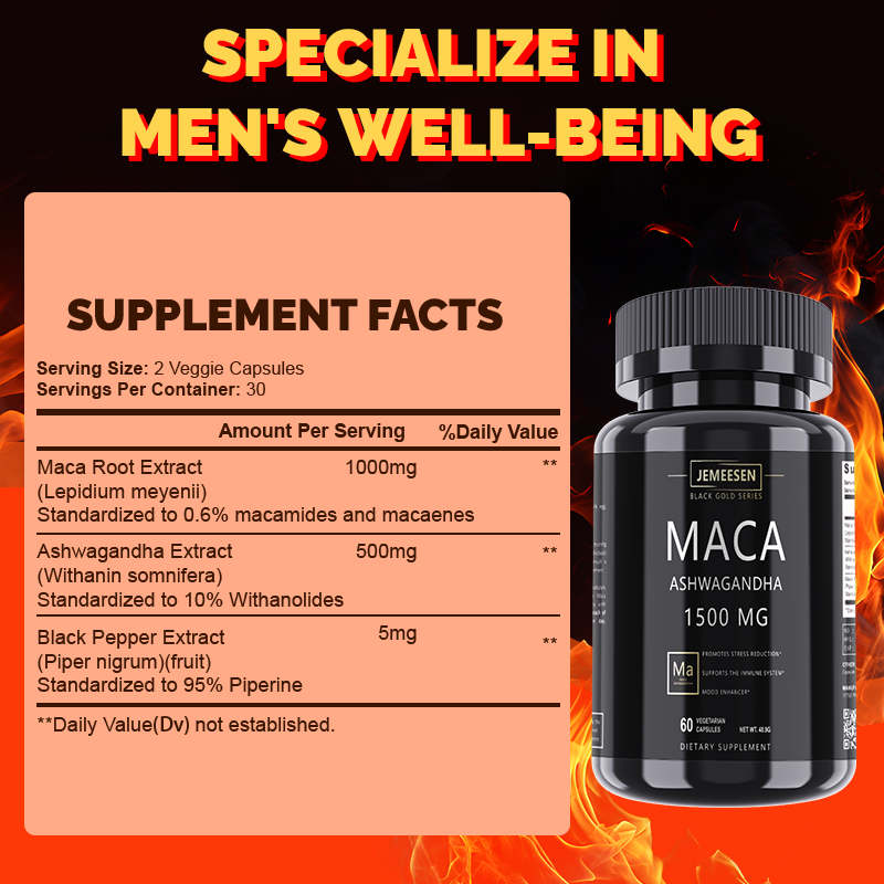 JEMEESEN - Cápsulas de Extrato - Ashwagandha Extract Root avaliação e preço