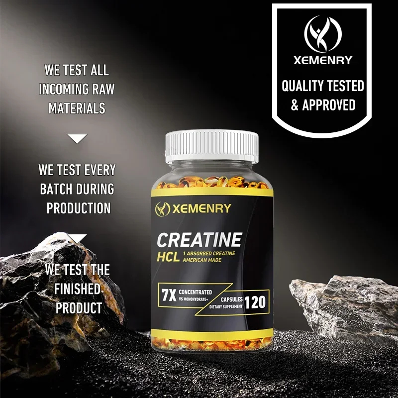 Cápsulas de creatina HCL - Cre - Pre Workout Supplement avaliação e preço