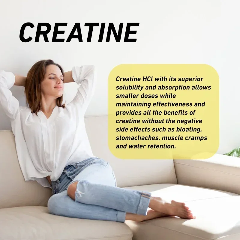 Cápsulas de creatina HCL - Cre - Pre Workout Supplement avaliação e preço