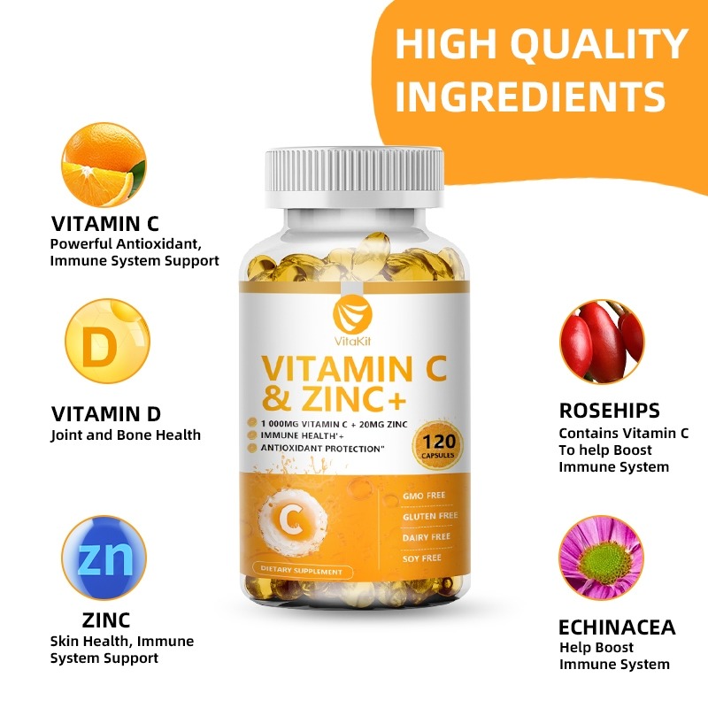 Vitakit Vitamina C 1000mg com  - Nutrition Zinc avaliação e preço