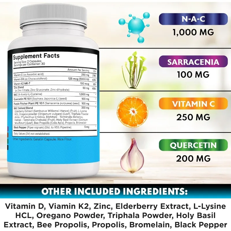 Os suplementos NAC contêm vita - Nutrition Zinc avaliação e preço