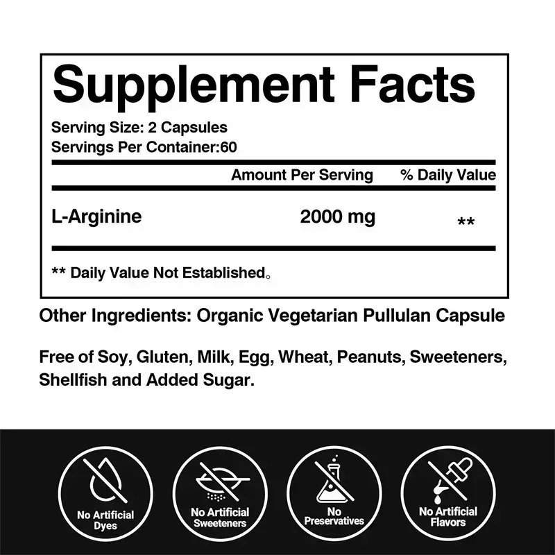Cápsulas de L-Arginina para Ho - Pre Workout Supplement avaliação e preço