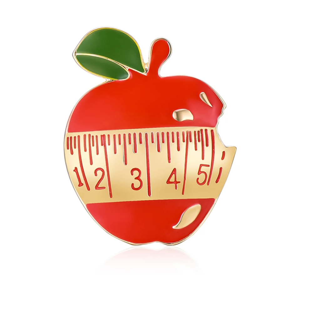 Nutrição maçã esmalte broche p - Nutrition Zinc avaliação e preço