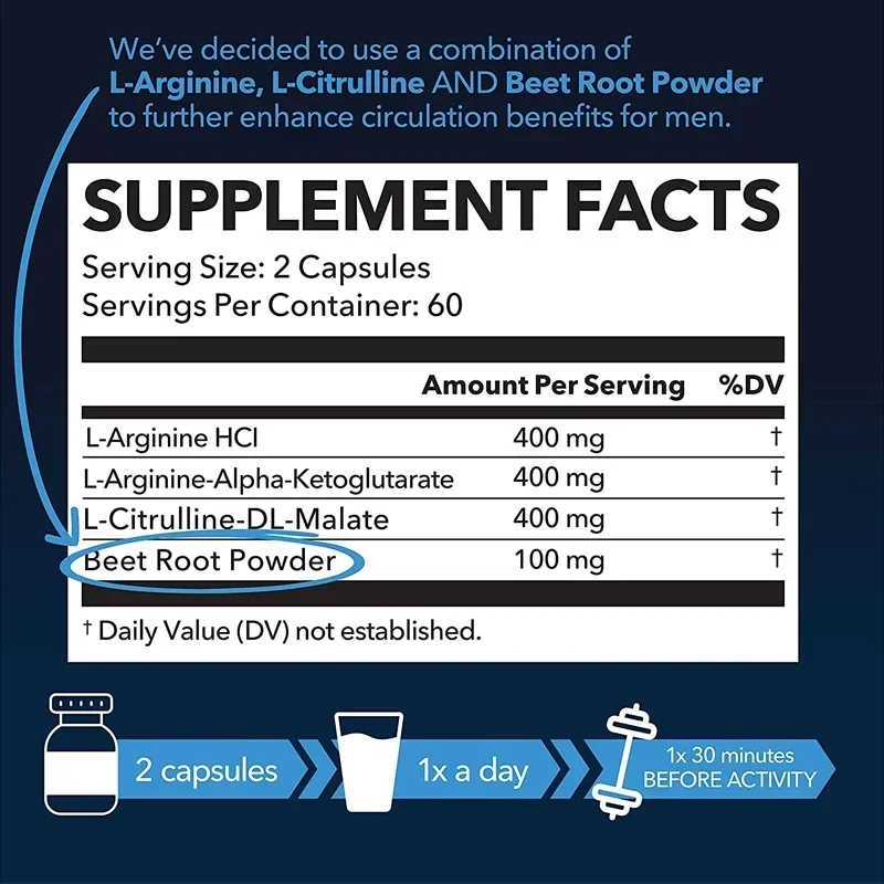 L-Arginina - Suplementos de Óx - Pre Workout Supplement avaliação e preço