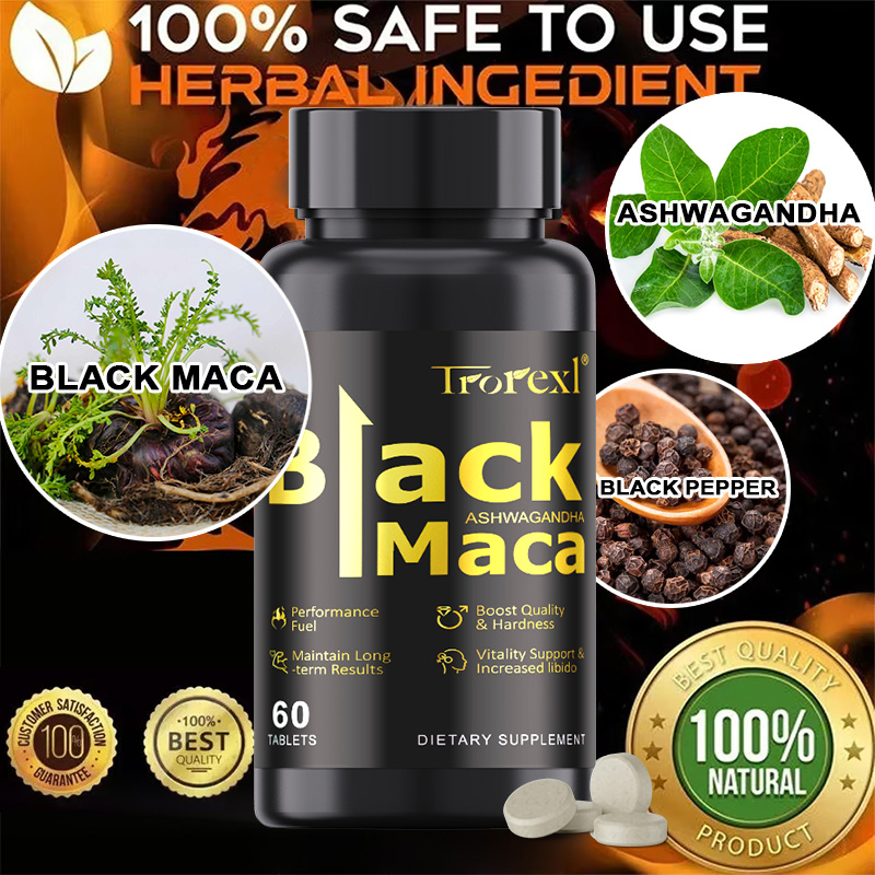 Comprimidos de maca preta natu - Ashwagandha Extract Root avaliação e preço