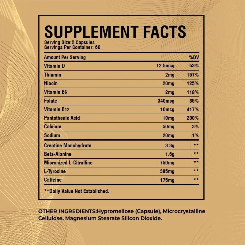Suplemento Pré-Treino - Promov - Pre Workout Supplement avaliação e preço